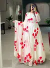Gangour Nx  Multiple Colourful Dupatta With Gown Catalog